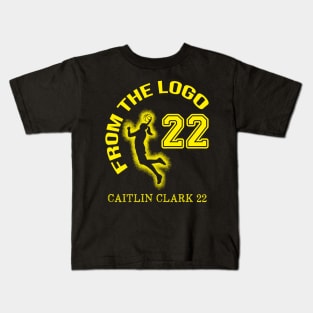 caitlin clark 22 Kids T-Shirt